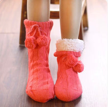 Load image into Gallery viewer, Christmas Home Floor Socks - fits UK size 4-6.5 (6 Pairs)