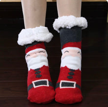Load image into Gallery viewer, Christmas Home Floor Socks  - fits UK size 4-6.5 (6 Pairs)
